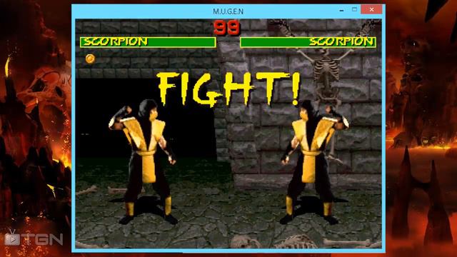Mortal Kombat 1 Remake MUGEN (LINK FIXED 2017) смотреть онлайн