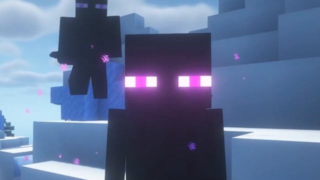 ПОСТРОИЛИ САМОГО БОЛЬШОГО ЭНДЕРМЕНА | MINECRAFT