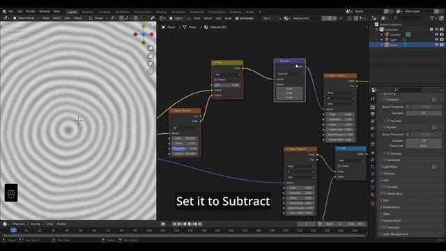 Making an Abstract Pattern With Shader Nodes in Blender смотреть онлайн