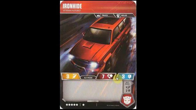 Transformers TCG Starter Character Breakdown: Ironhide and Red Alert смотреть онлайн