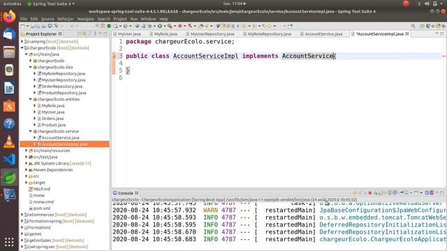 5 creation des entities user roles java ee angular jwt смотреть онлайн