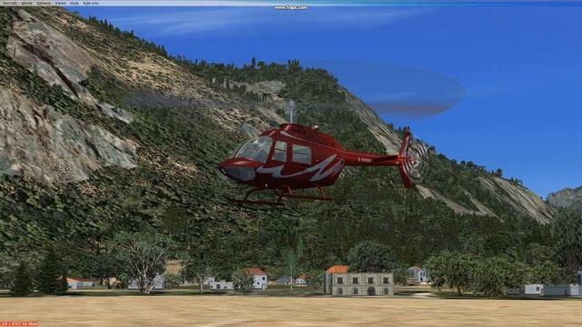 Atterraggio elicottero Dodosim 206 FSX - SE смотреть онлайн