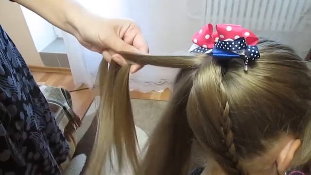 Прическа - любимый "Водопад" по-новому! смотреть онлайн