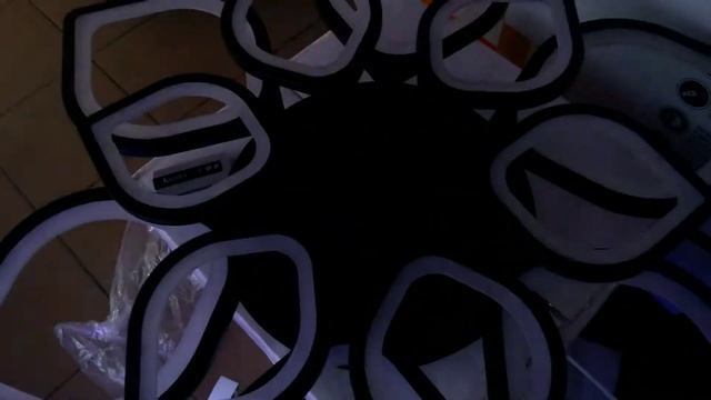 Большая светодиодная люстра.Сборка режимы работы.Крепеж крестовина на Любой Потолок! смотреть онлайн