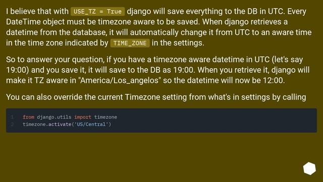 Django 1.4 and timezones смотреть онлайн