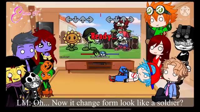 FNF React To Plants VS Rappers (FNF Mod Crazy)||Friday Night Funkin'||ElenaYT. смотреть онлайн