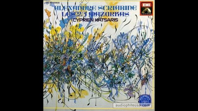 Cyprien Katsaris plays Scriabin 9 Mazurkas Op. 25 (1979) New Transfer смотреть онлайн
