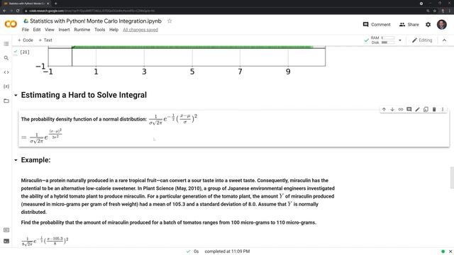 Statistics with Python! Monte Carlo Integration смотреть онлайн