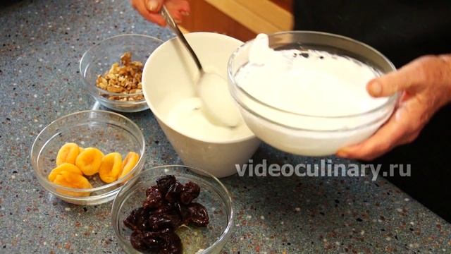 Салат из сухофруктов с орехами - Рецепт Бабушки Эммы смотреть онлайн