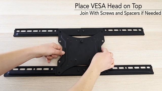 Full Motion TV Wall Mount | VESA Assembly Guide (MI-385) смотреть онлайн