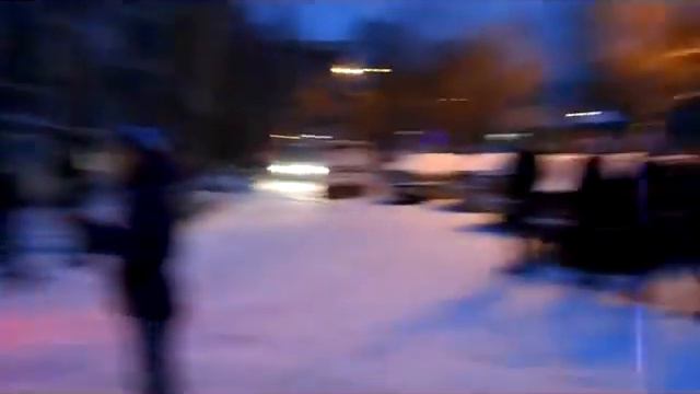Пожар в Астане на проспекте Республики 16.12.2013 - 2 часть / Fire in Astana смотреть онлайн