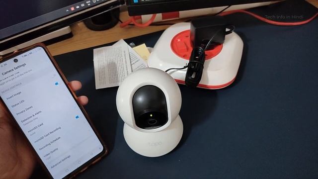 TP-link Tapo 360° CCTV Camera Without Wifi Recording,auto Delete Recording Detail Review.