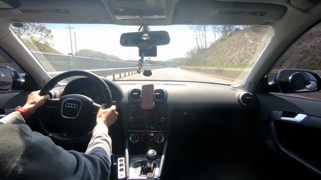 AUDI A3 TFSI TURBO SPORTSBACK DYNAMIC 8P DSG F1 DRIVE SOUTH KOREA POV смотреть онлайн