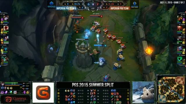 PGS 2015 SUMMER SPLIT GROUP STAGE W8 - IPTB vs IPT смотреть онлайн