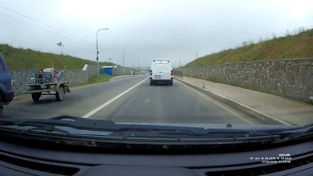 Где безопасная дистанция, где реакция на торможение? смотреть онлайн