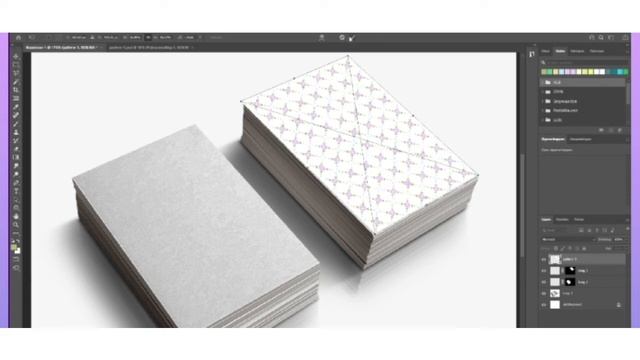 How to make playing cards mockup in Adobe Photoshop? смотреть онлайн