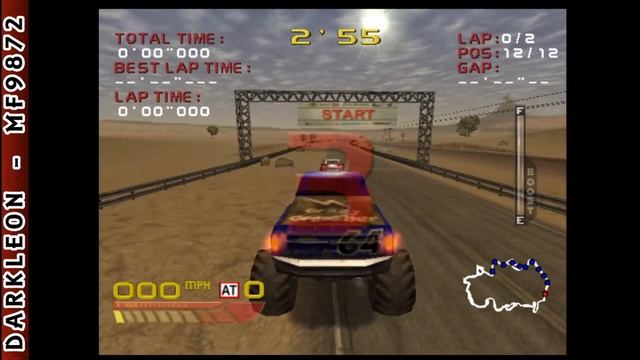 Dreamcast - 4 Wheel Thunder © 2000 Midway - Gameplay смотреть онлайн