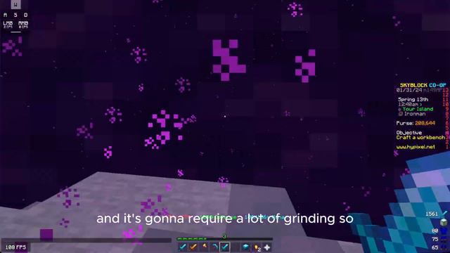 My First 250,000 Coins In Iron Man Skyblock смотреть онлайн