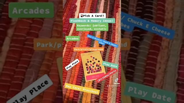 Pick A Card| Flashback/Memory Ideas| Character & Story Development смотреть онлайн