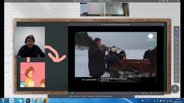 How to use ClassIn to teach --- Class100 смотреть онлайн