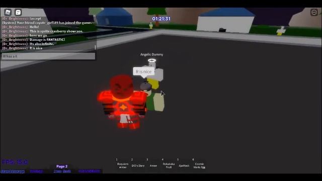 Sprite cranberry showcase. ROBLOX A Bizarre Journey смотреть онлайн