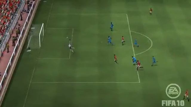 nice chip from macheda in fifa 10 смотреть онлайн