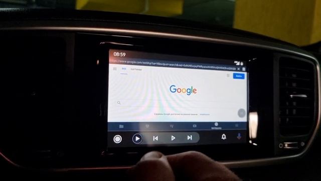Запуск Youtube на ШГУ #KiaSportage4 без root прав смотреть онлайн