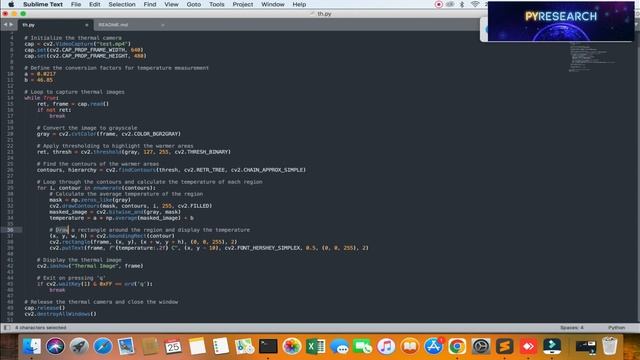Real-time Temperature Mapping with a Thermal Camera using Python and OpenCV смотреть онлайн