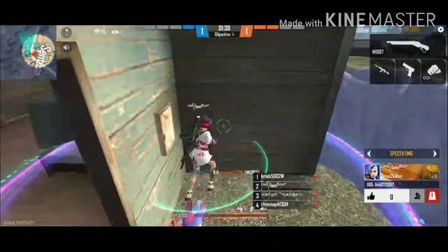 World best free fire player|| 12 kills😮||clash squad ka dhoni смотреть онлайн