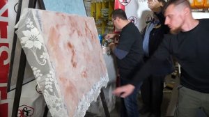 Декор для стен из обычного тюля