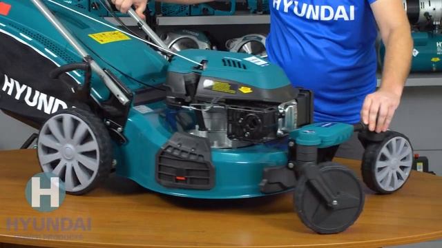 Самоходная бензиновая газонокосилка Hyundai L 5110RS смотреть онлайн