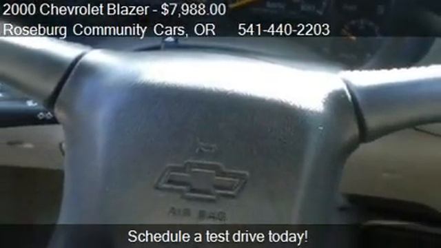2000 Chevrolet Blazer LT 4-Door 4WD - for sale in ROSEBURG, смотреть онлайн