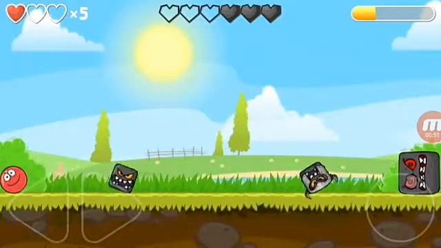 КАК ПОБЕДИТЬ БОССА НА ЗЕЛЁНЫХ ХОЛМАХ В ИГРЕ RED BALL 4 смотреть онлайн