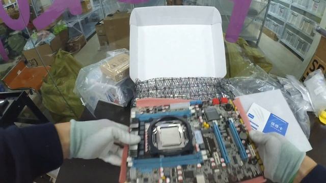 Жесткий диск SSD MSATA 256 GB, комплект HUANAN X79 + XEON E5 2670, обзор посылки №65263