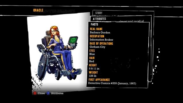 Oracle | Arkham Asylum | Character File смотреть онлайн