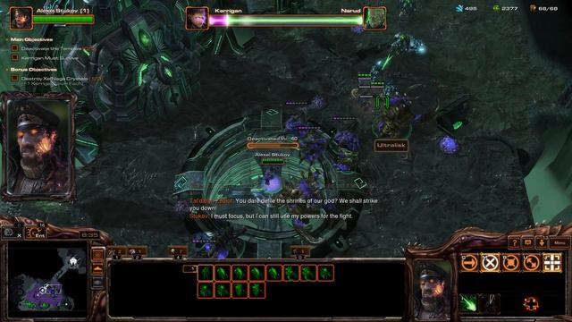 Starcraft II: Heart of the Swarm Mission 15 - Phantoms of the Void [All Achievements; PROTOSS ARMY! смотреть онлайн