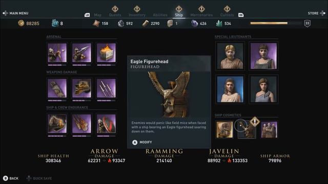 Assassins Creed Odyssey - All 5 Findable Ship Figurehead Locations! смотреть онлайн