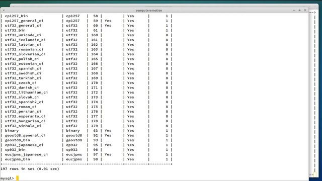 COLLATION, MYSQL TUTORIAL, PART 23 смотреть онлайн