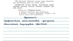 Упражнение 117 на странице 67 . Русский язык (Канакина) 3 класс. Часть 2.
