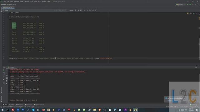 Grouping in PySpark - SQL version смотреть онлайн