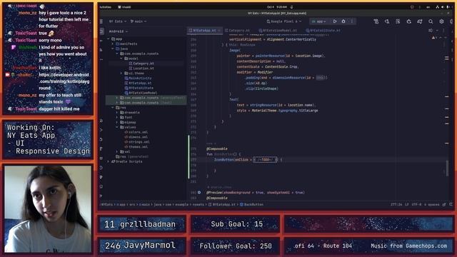 Learning Kotlin and Jetpack Compose! (NY Eats App) | VOD 10.4.23 смотреть онлайн
