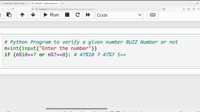 BUZZ Number Program In Python | BUZZ Number смотреть онлайн
