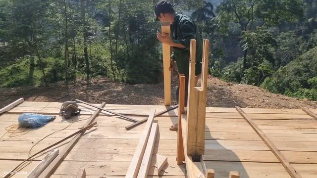 Full Video: 60 days of installing new wooden houses and harvesting corn | Dang Thi Mui смотреть онлайн