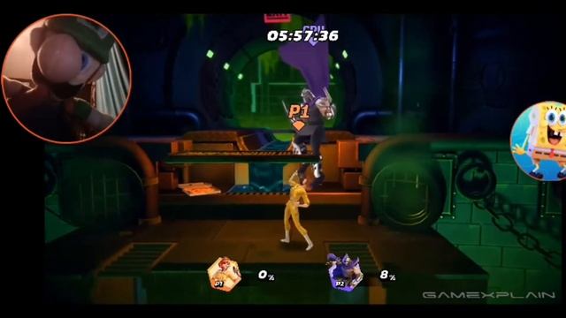 Luigi React To Nickelodeon All-Star Brawl (Voice Update) смотреть онлайн