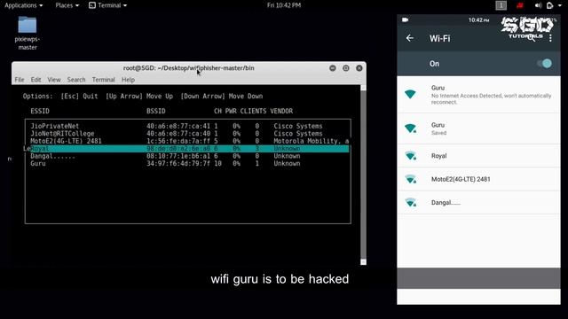 How to Hack wifi using wifiphisher in kali linux смотреть онлайн