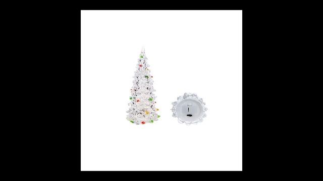 Светящаяся светодиодная ёлочка с шишками Marry Christmas, 8 см смотреть онлайн