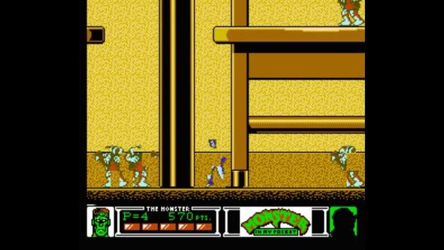 Dendy (Famicom,Nintendo,Nes) 8-bit Monster in my Pocket Stage 2