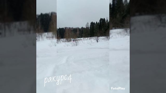 Сам себе режиссер ? Спуск на лыжах "Karhu" в разных ракурсах ?????#extreme #ski #spacemagicfly смотреть онлайн