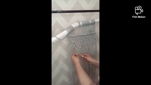 Панно в технике макраме смотреть онлайн