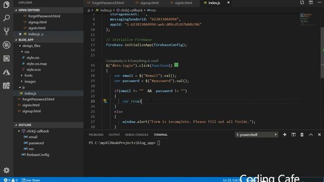 Firebase Web App Tutorial 05 - Connect Firebase to Web App & Firebase Web Authentication & Sign In смотреть онлайн